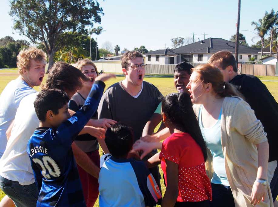 <em>Youth Ministry<br></em>
		We have an active youth program in our parish. This Youth Group is for young people of high school age (11-18 years). It meets on Sunday evenings at 3:30-5:00pm. The regular program includes Bible teachings, songs, prayers, games and food.